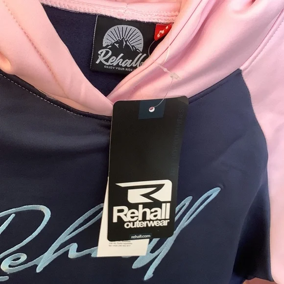 NWT Rehall Jeany PWR sweatshirt size M in pink lady - Picture 5 of 7